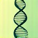 Stilisierte DNA-Helix Illustration